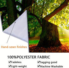 Tapis tapisserie forêt toile arbre soleil ciel Accueil - Accessoires et Décorations Naty Shop