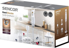 Sencor Multifunktionaler Standmixer, Ultra-Leistungsstark, 6 in 1, 1200 W, Mit Double-Schneebesen, Zerkleinerer & Mousseur, Kartoffelstampfer, Quadblade-Klingen Aus Titan, Stufenlose Bucatarie Naty Shop