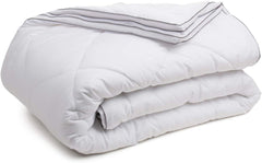 Gözze - Couette 4 Saisons, Lot de 2, Couette Eté + Couette Automne/Printemps, Couette Respirante avec Bande Climatique, 135 X 200 Cm - Blanc Naty Shop Quilts and Quilts 135 X 200 Cm Couette 4 Saisons