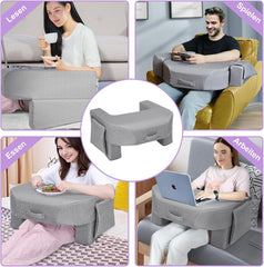 Oreiller de lecture en éponge 26D, coussin de livre, liseuses électroniques, oreiller de bureau pour adultes, lit, sol, canapé (couche d'air)