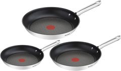 TEFAL DUETTO Set de casseroles 3 pièces 20/24/28 cm, casseroles et poêles à induction Naty Shop Default Title