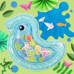 Playgro tapis d'eau bébé, tapis de jeu d'eau gonflable jouet bébé jouet sensoriel pour 3 6 9 mois jouets Bebe Naty Shop