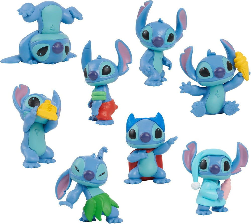 Stitch Disney's Lilo Collectible Friends Figures Set 8 Figures Set 5 cm de haut Figurines à collectionner Jouet pour enfants de 3 ans par Just Play Action Figures Naty Shop Titre par défaut