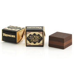 Venchi - Cremino Extra Black Chocolate - Ciocolată neagră cu pastă de migdale și „alune de pădure piemonteze IGP”, 1 kg, fără gluten, fără coloranți și fără conservanți
