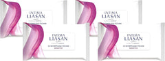 Intima by Sagrotan Lingettes soins intimes Sensitive, sans savon et sans alcool, 30 pièces (paquet de 4)