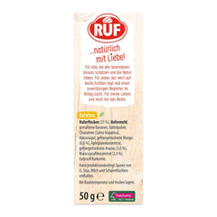 RUF Smoothie Bowl Tropilicious, gustare pentru micul dejun pe bază de ovăz cu mango și fructul pasiunii, preparare rapidă și ușoară, vegan, 1 plic x 50g (pachet de 3)