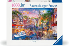 Ravensburger Puzzle 12000884 Sunset Amsterdam - Puzzle 1000 pièces pour adultes à partir de 14 ans Puzzle Naty Shop
