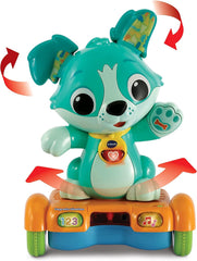 Vtech Baby Catch Me Puppy - Le chiot hoverboard motorisé encourage le mouvement - Avec des oreilles mobiles, des chansons, des sons et du contenu d'apprentissage - Pour les enfants âgés de 12 à 36 mois Bebe Toys Naty Shop