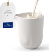 Villeroy & Boch – Cană de lapte Afina 170 ml, albă, potrivită pentru mașina de spălat vase, potrivită pentru cuptorul cu microunde, doză de lapte, accesoriu pentru cafea, ulcior ceramic, sosieră, veselă, porțelan premium