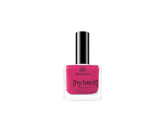 Oja HYBRID alessandro Pink Melon - nuanță vibrantă de roz cu particule fine de sclipici - Unghii perfecte în doar 3 pași, fără LED - rezistă până la 10 zile! 8 ml