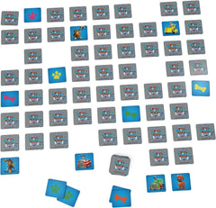 Jeux Spin Master Paw Patrol, jeu de mémoire, jouet Paw Patrol, Chase, Stella, Marcus, Ruben, jeux de mémoire avec livres, pour les enfants de plus de 4 ans Figurines Naty Shop