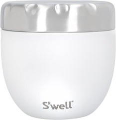 Eats Bol alimentaire 2 en 1 avec couvercle à vis, 636 ml, pierre de lune, verre alimentaire triple isolation, étanche jusqu'à 11 heures froides/7 heures chaudes en voyage Boîtes de conservation des aliments Naty Shop Titre par défaut