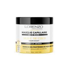 Masque capillaire à l'ail noir (cheveux fragiles) 500 ml Naty Shop Masque capillaire à la Coco