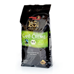Café crème Fairtrade Cafe, grains entiers, grains de café, paquet de 8, 8 x 1000 g