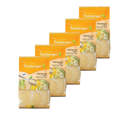Seeberger Rohrzucker Grob 5Er Pack : Vollrohrzucker Besonders Aromatisch - Idéal pour les cocktails et le dos - Grob - Non raffiné, végétalien (5 X 1 Kg) Édulcorants Naty Shop