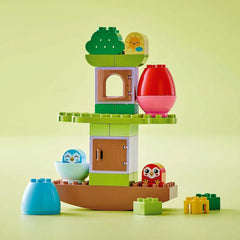 Arbre LEGO DUPLO à équilibrer et à empiler, jouet de développement, jeu de construction pour enfants à partir de 18 mois, jouet créatif pour enfants, jouet éducatif avec 2 oiseaux jouets 10440 Jeux de construction Besuche den LEGO-Store