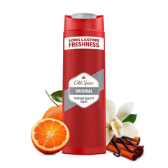 Gel douche et shampoing 3 en 1 Old Spice Original pour homme, 250 ml Douche et bain Naty Shop
