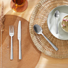 Amefa Ventura Ménagère 6 Personnes, 24 Pièces, Acier Inox 18/0, Cuisine Naty Shop