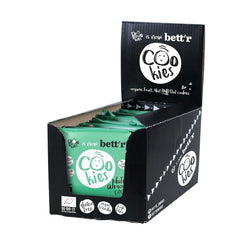 Biscuits végétaliens Bett'R aux dattes et aux amandes, emballés individuellement - 100 % biologiques, sans gluten, sans sucre ajouté - 18 x 40 g