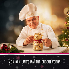 Chocolat Lindt | BONJOUR Mini Père Noël | 50g | 5 Mini Moși Moși (10g chacun) de chocolat au lait fin | Figurines de Noël en chocolat pour petits et grands