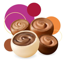 Merci Lovelies Creamy – 185 grammes – Mélange praliné avec spécialités de chocolat fourrées Naty Shop