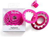 0255308 SET DE FORME DE FURSECURI OVALE, 4 PIESE 1,5-3,5-5,5-9 Î2,2 cm