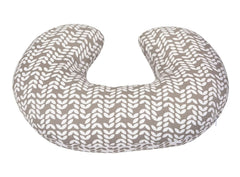Coussin d'allaitement ergonomique, Oeko-Tex Standard 100, beige Accessoires Alimentation et Allaitement Bebe Naty Shop