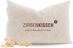 Famille de pins suisses Coussin en pin suisse Simply Heavenly Dreaming 30 x 20 cm Bois naturel 1 pièce (1 paquet) Naty Shop Oreillers standards traditionnels