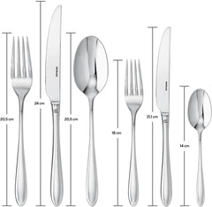 Sambonet 52515-83 Service de table monobloc Dream, 36 pièces Cuisine Naty Shop