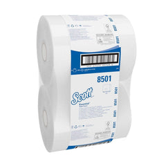 Scott Essential Jumbo Toilet Roll 8501 - papier toilette Jumbo Roll - 6 rouleaux X 1 053 feuilles papier toilette 2 épaisseurs (2 400 M au total)