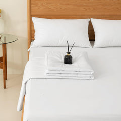 Good Nite Couette Double, 4,5 Tog, Couette D'été, Couette Double, Blanc, Couette, Polyester, Douce Et Légère Et Lavable En Machine Avec Bandes D'angle (Lit Double 200 X 200 Cm) Couvertures et couettes Naty Shop