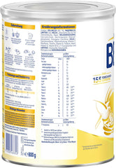Boisson lactée BEBA Junior 1+ à partir de 1 an, Avec HMO, Teneur en protéines adaptée à l'âge, Lactose uniquement, Sans huile de palme, Sans huile de poisson, Aliments pour tout-petits, Lait en poudre pour bébé, Lot de 3 (3 x 800 g)