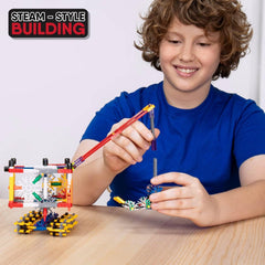 K'NEX 12418 Fantasie Ultimativer Baukasten mit 35 Modellen, Lernspielzeug für Jungen und Mädchen, 480-teiliges MINT-Lernset, Bauspielzeug für Kinder, Konstruktionsspielzeug ab 7 Jahren