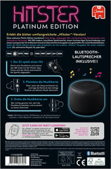 Hitster Platinum Edition – Joc muzical de petrecere cu 500 de melodii din pop, rock, hip-hop, dance și multe altele, inclusiv difuzor