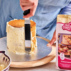 Funcakes Mix Für Buttercreme: Einfach Zu Berübenen, Cremig, Perfekt Zum Dekorieren, Abdecken Und Füllen Von Kuchen, Belag Auf Cupcakes, Halal., 1 Kg Mélange pour la pâtisserie et la cuisine Naty Shop