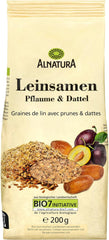 Prunes et dattes bio aux graines de lin, 200 g