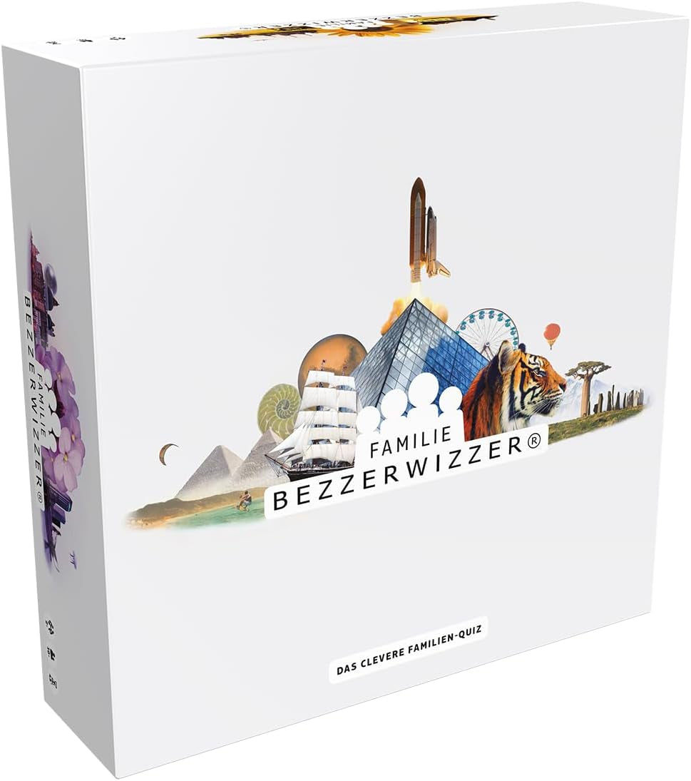 Bezzerwizzer Studio, BEZZERWIZZER Family, Jeu de société, Jeu de quiz, 2 joueurs et plus, 10 ans et plus, 45 minutes, Allemand