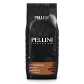Pellini N.9 Cremoso, grains de café pour expresso 1Kg, mélange d'Arabica et de Robusta Coffee Naty Shop N. 9 Cremoso