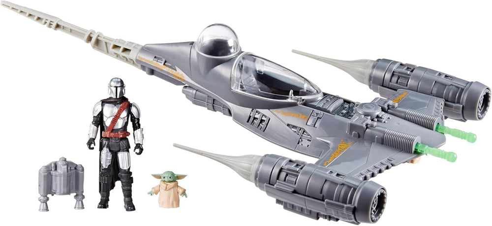 Star Wars Epic Hero Series N-1 Starfighter of the Mandalorian Grandes figurines d'action et accessoires passionnants pour des manœuvres passionnantes Figurines d'action cadeaux passionnantes Naty Shop Titre par défaut