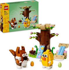 LEGO Spring Animal Playground, ensemble de construction oiseau et écureuil, ensemble de jeu cabane dans les arbres pour enfants, idée cadeau pour garçons et filles de 8 ans, ensemble d'animaux, jouet figurine animale 40709 Ensembles de construction Beuche den LEGO-Store Default Title