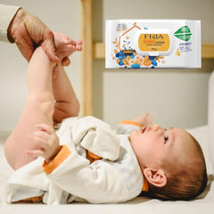 Pack de 70 lingettes humides Lingettes Humides Bébé Naty Shop
