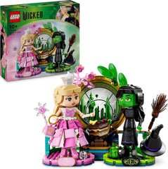 LEGO Wicked Elphaba et Glinda Dolls - Figurines à collectionner Les Sorcières d'Oz - Cadeau créatif pour les filles de 10 ans et plus et les fans de cinéma - 75682 Ensembles de construction Besuche den LEGO-Store Default Title
