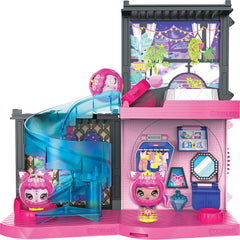 Zoobles Magic Mansion Maison de rêve transformable 6 pièces, toboggan et accessoires