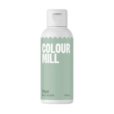 Colorant alimentaire à base d'huile de sauge Color Mill - Colorant alimentaire pour chocolat, fondant, muffins, gâteaux, pâtisserie, macarons - Colorant alimentaire pour décoration de gâteaux - 100 ml