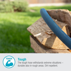Gardena Liano Xtreme 3/4", 20 m : tuyau d'arrosage textile extrêmement robuste avec tuyau intérieur en PVC léger et résistant aux intempéries (18480-20)