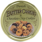 Biscuits au beurre danois et biscuits aux pépites de chocolat, biscuits au beurre danois, mélange à biscuits en conserve, 500 g