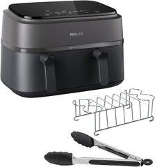 Philips Airfryer à double panier série 3000 avec ensemble petit-déjeuner, 9 litres, 2 tiroirs Appareils électroménagers Naty Shop Default Title