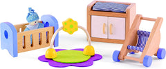 Hape E3459 - Chambre d'enfant, petites maisons de poupées Naty Shop