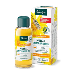 Bain Santé Kneipp, Relaxation musculaire, Huile de bain à l'extrait d'arnica et aux huiles essentielles des espèces de Cabreuva, Romarin et Pinus, revitalise et cicatrise après un effort physique, 100 ml Naty Shop Default Title