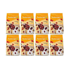 Canneberges canadiennes Seeberger, coupées en deux, fruitées et sucrées Naty Shop Produits déshydratés